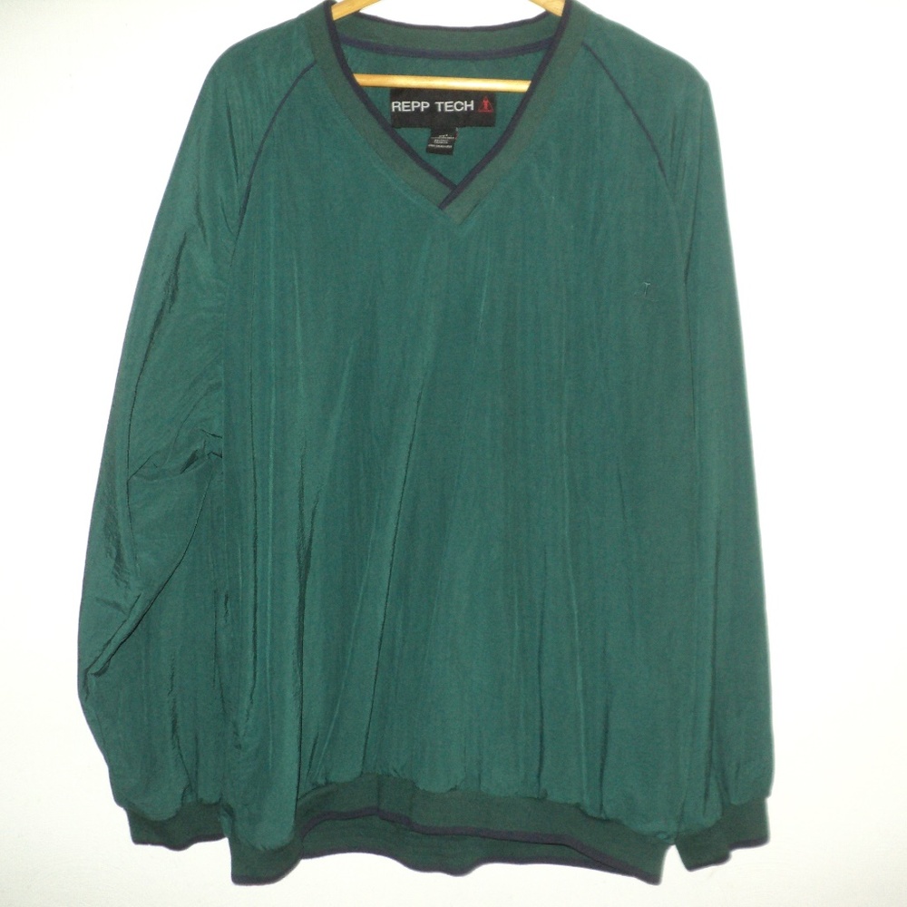 REPP TECH Men's 2XT Pullover Jacket Dark Green
